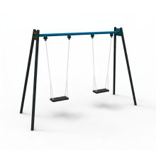 Double Steel Frame Swing (with bucket seats on chains)