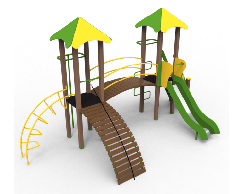 Children's game complex "Castle 2-1"