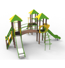 Children's game complex "Castle 3-2"